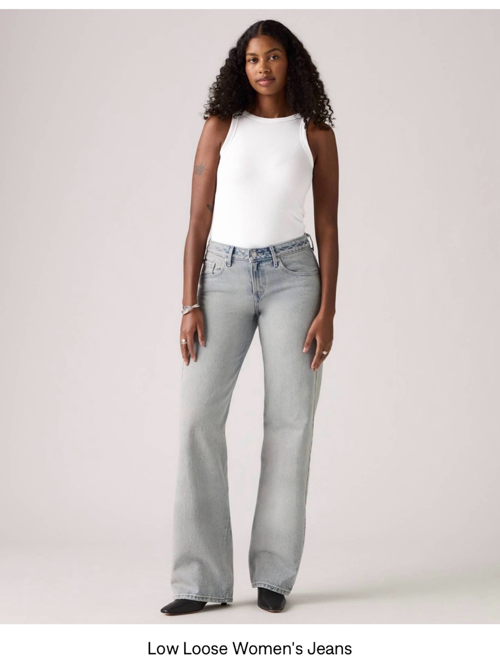 Levi's Wide-Leg Low-Rise Low Loose Jeans